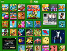 Tablet Screenshot of juegos-kizi.net